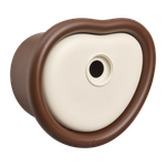 organic bird house 25cm marrón castaño